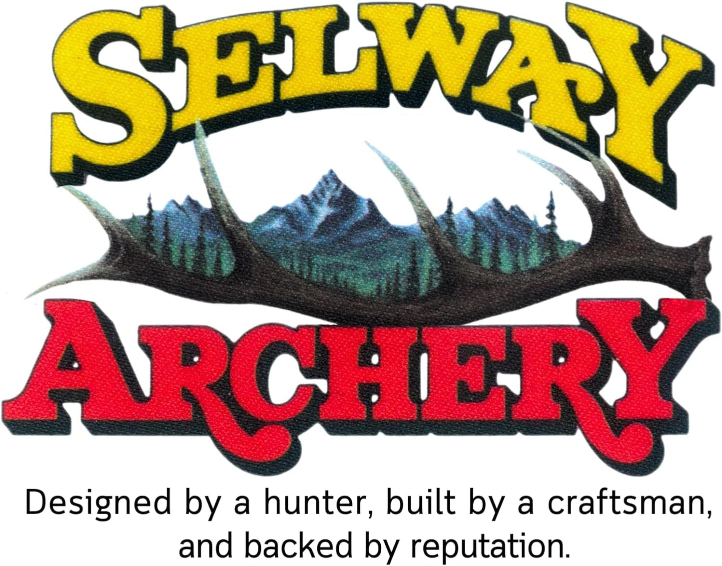 Selway Archery Recurve Bow Stringer Tool | Original Design Est. 1996 | Safe & Easy Stringing to Prevent Limb Twist (Digital Camo)