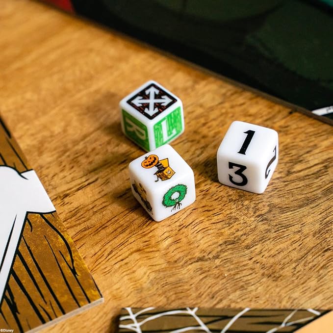 Disney Tim Burton’s The Nightmare Before Christmas Merry Madness | Quick-Rolling Family Dice Game | Great Kids & Family Board Game | Officially-Licensed Merchandise