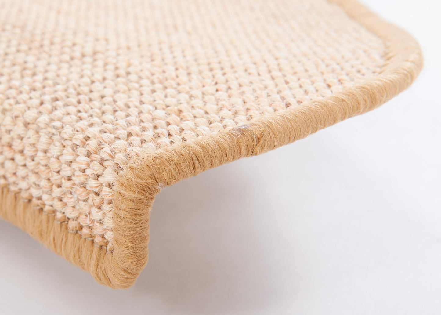 SAFAVIEH Stair Treads - Set of 3, 1' x 2'2" Non-Slip Indoor Accent Rugs, Handmade Sisal Natural Fiber, Durable & Decorative for Staircases (STT104A-SET3)
