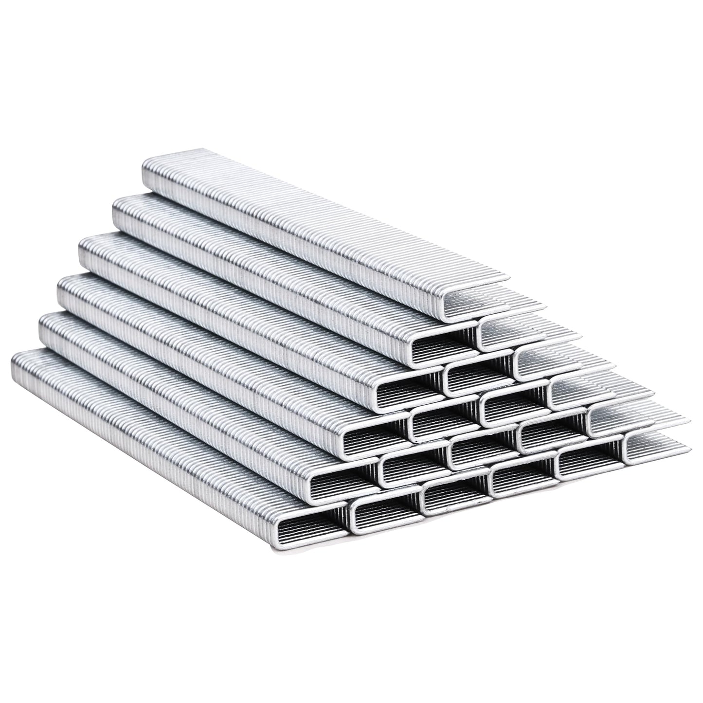 meite 18 Gauge 1/4-Inch Narrow Crown Staples, 1/2-Inch Length Heavy Duty Galvanized Upholstery Staple for Electric or Pneumatic Guns (10 Boxes)