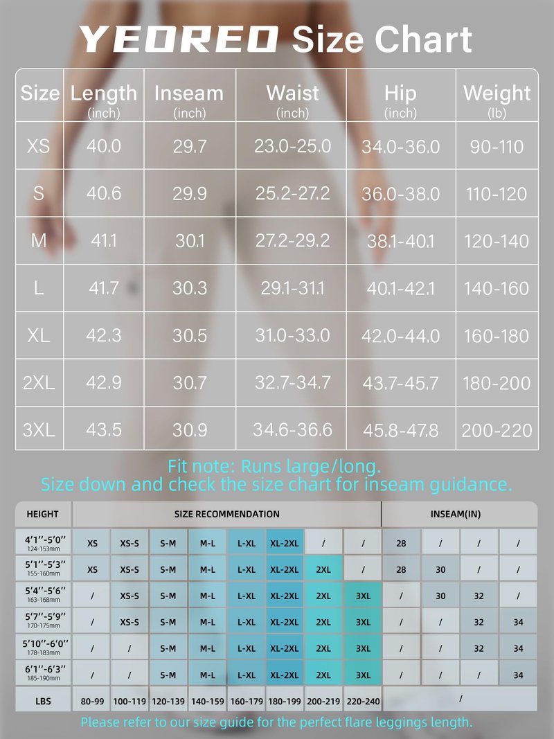 YEOREO CoreFlex Women Workout Flare Leggings with Pockets Hidden Scrunch High Waisted Cargo Gym Yoga No Front Seam Leggings Light Khaki L
