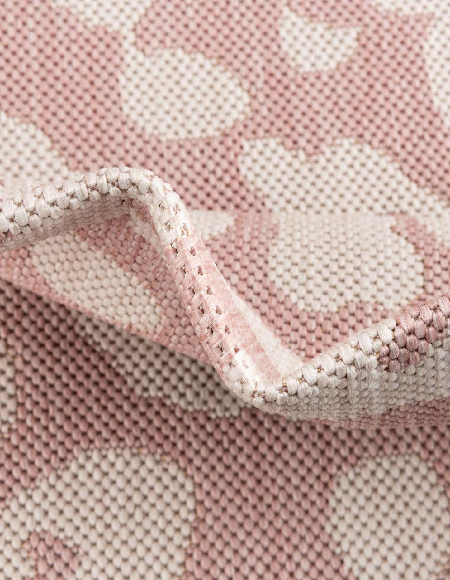 Unique Loom Outdoor Safari Collection Area Rug - Leopard (3' x 5' 3" Rectangle, Pink Ivory/ Ivory)