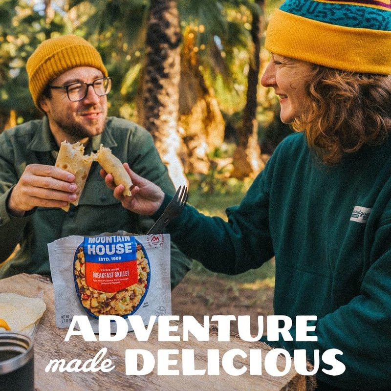 Mountain House Beef Stroganoff with Noodles | Freeze Dried Backpacking & Camping Food | 6-Pack