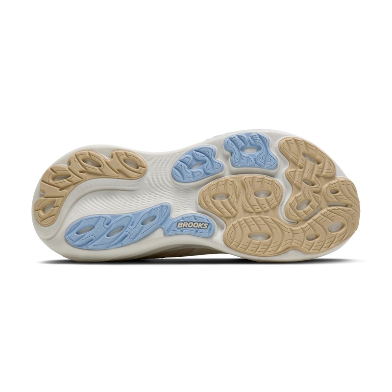 Brooks Women’s Adrenaline GTS 25 Supportive Running & Walking Shoe - Sand/Coconut/Skyway - 8 Medium