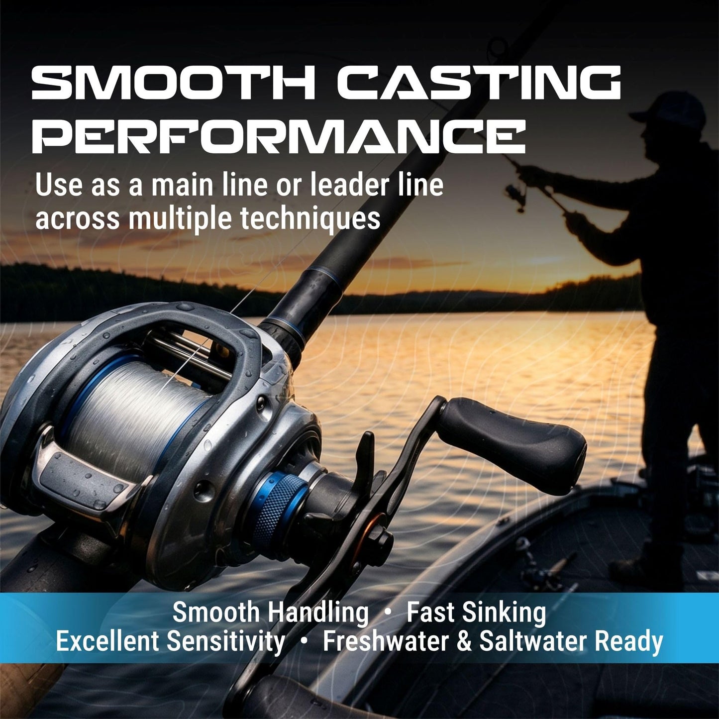 Reaction Tackle 100% Pure Fluorocarbon Fishing Line - High Strength, Abrasion-Resistant, Fast-Sinking, Virtually Invisible - Saltwater and Freshwater Leader Line - Pink - 4LB 300 Yards