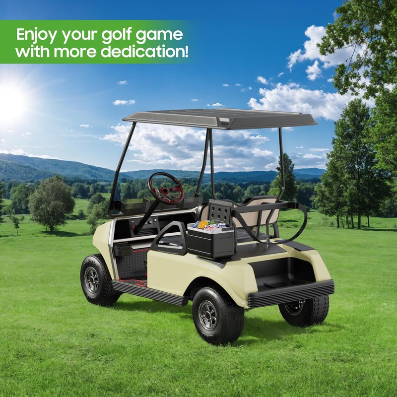 10L0L Universal Golf Cart 8L Ice Chest Cooler with Mounting Bracket, Cooler Box for EZGO&Club Car&Yamaha – 48 Hour Cold Drink Storage 102588101 103886801