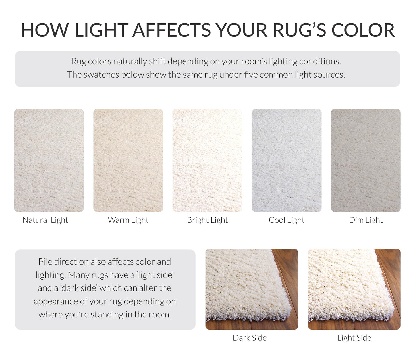 SAFAVIEH Area Rug 4x6 - California Shag Collection - Ivory, Non-Shedding & Easy to Clean, Ultra Plush Thick Pile, Ideal for Living Room, Bedroom, Dining Space (SG151-1212)