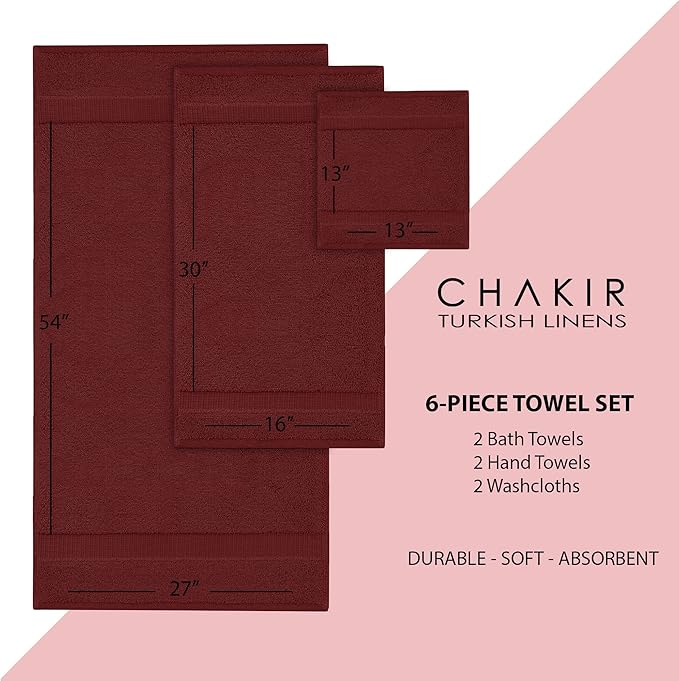 Chakir Turkish Linens Luxury Spa and Hotel Quality Premium Turkish Cotton