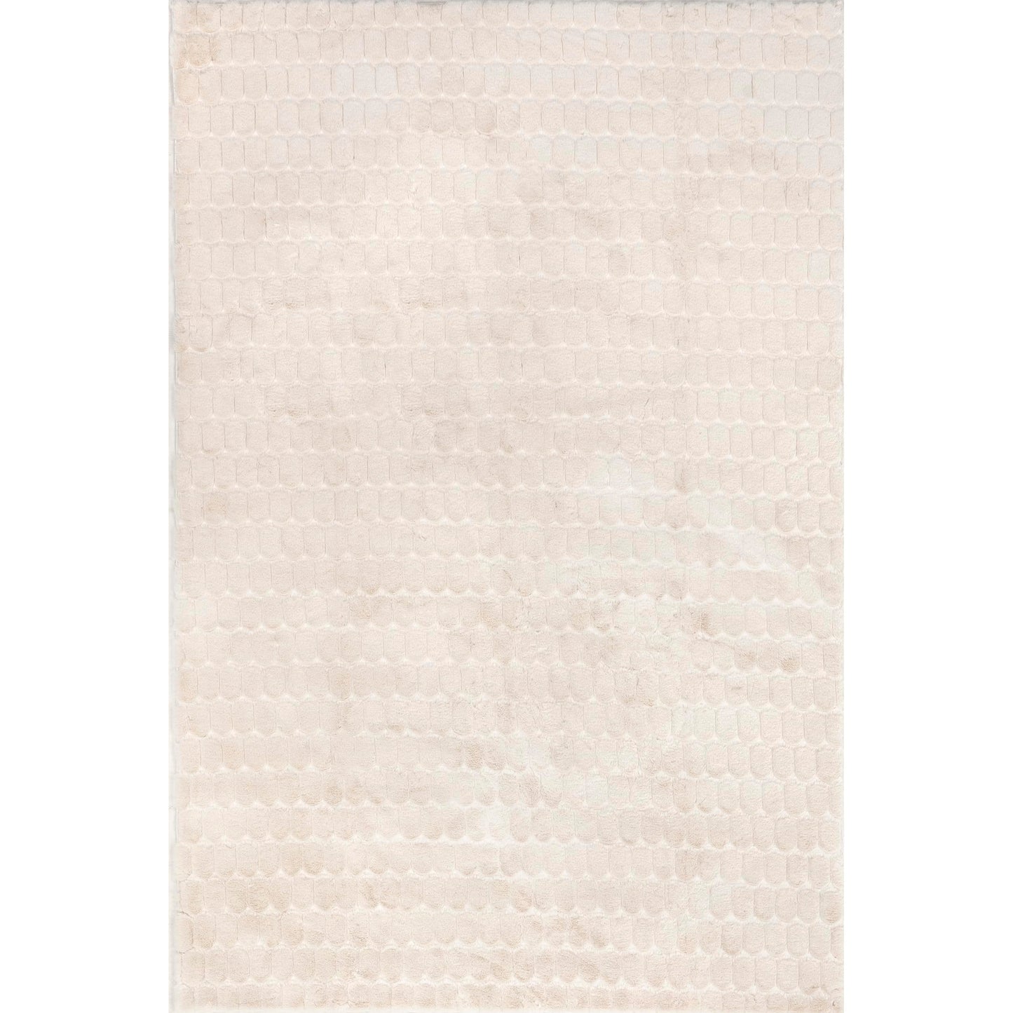 Nuloom Nia Beige, 7'6" x 9'6", Cozy Shag, Fluffy and Soft, High Traffic, Stain Resistant, Easy Clean, Durable Machine Washable Area Rug for Bedroom, Living Room, Dining, Den, Foyer, Entryway