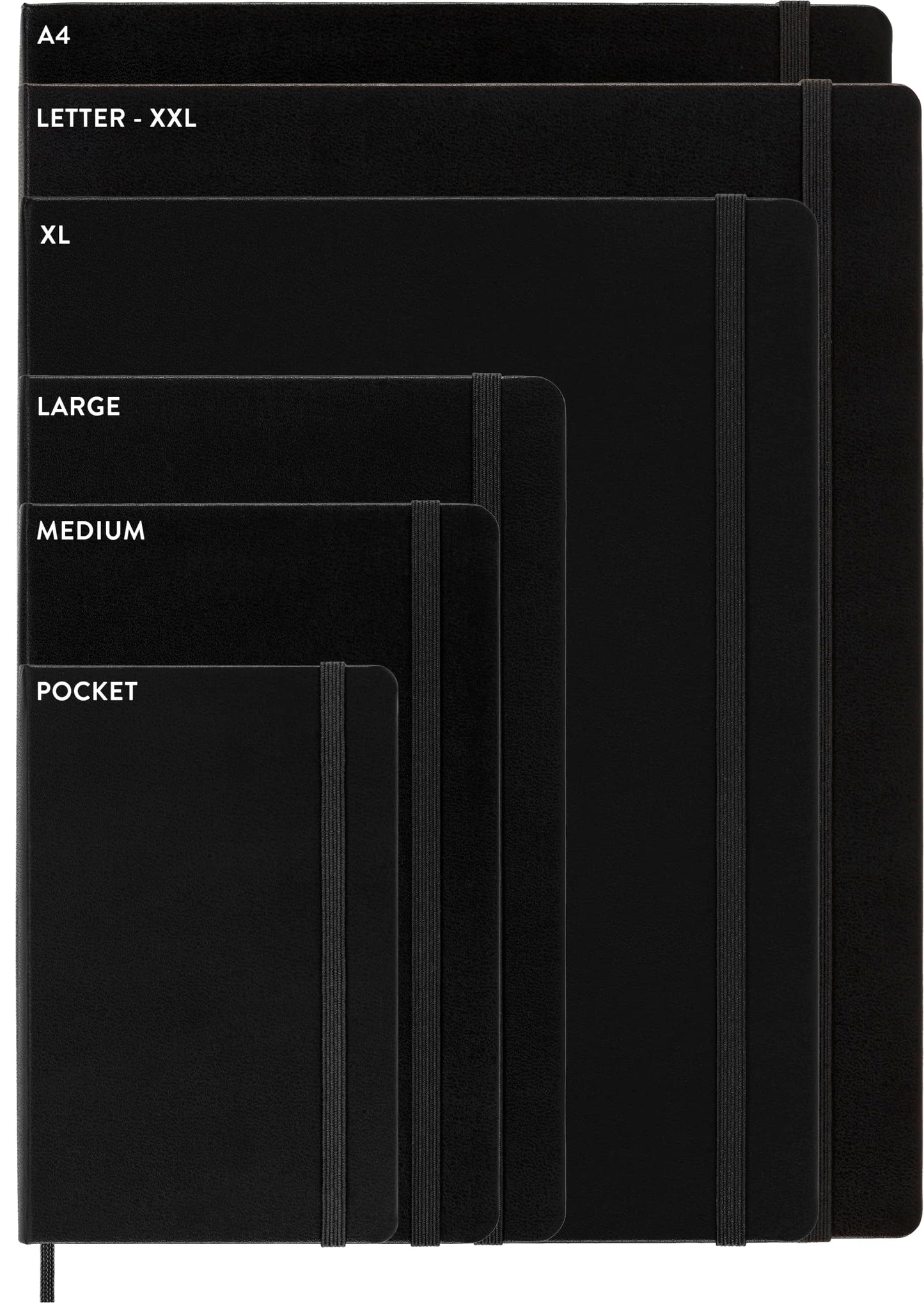 Moleskine Classic Notebook, Hard Cover, Pocket (3.5" x 5.5") Plain/Blank, Scarlet Red, 192 Pages