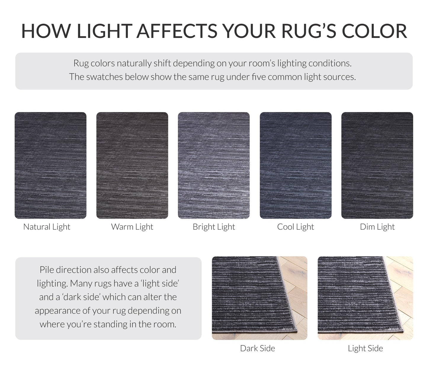 SAFAVIEH Vision Collection Area Rug - 6'7" Square, Grey, Modern Ombre Design, Non-Shedding & Easy to Clean, Ideal for Living Room, Bedroom, Dining Space (VSN606D)