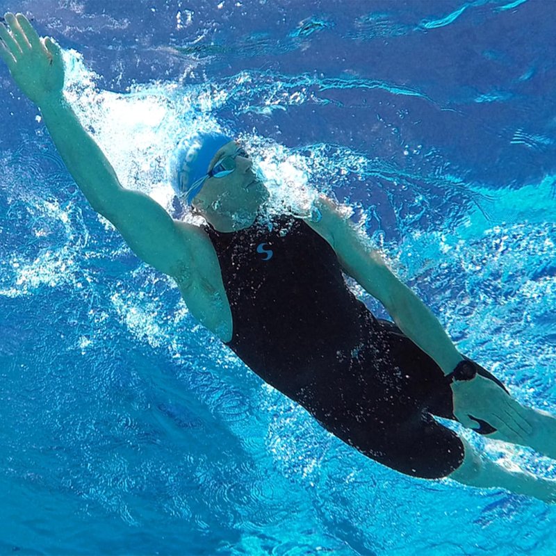 Synergy Triathlon Wetsuit - 3/2mm Sleeveless Quick John Smoothskin Neoprene for Open Water Swimming