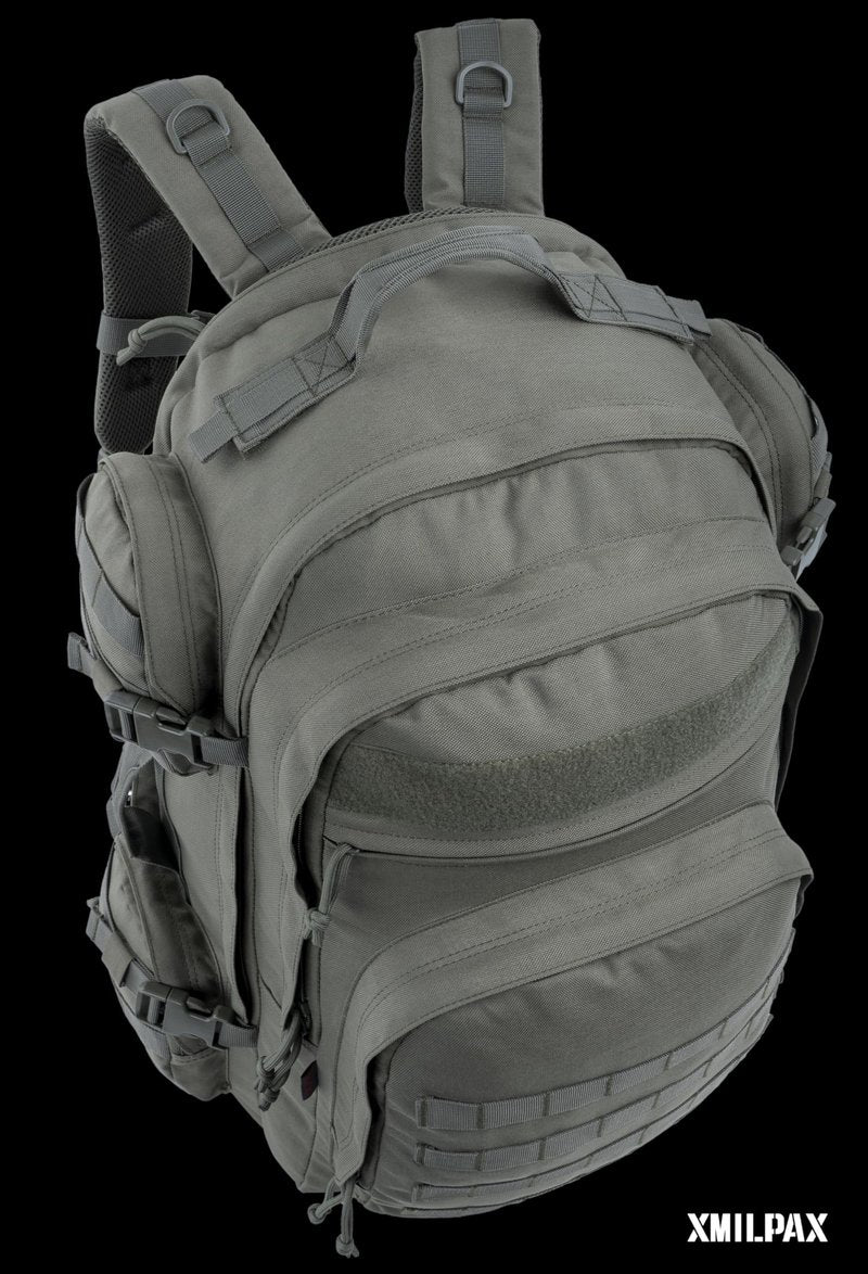XMILPAX Large Tactical Backpack Bag with Stowable Shoulder Straps for Hiking, Camping, Traveling, Bug-Out 58L
