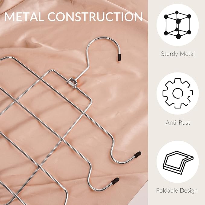 ZEDODIER 4 Pack Tank Top Hanger Space Saving, Bra Hangers