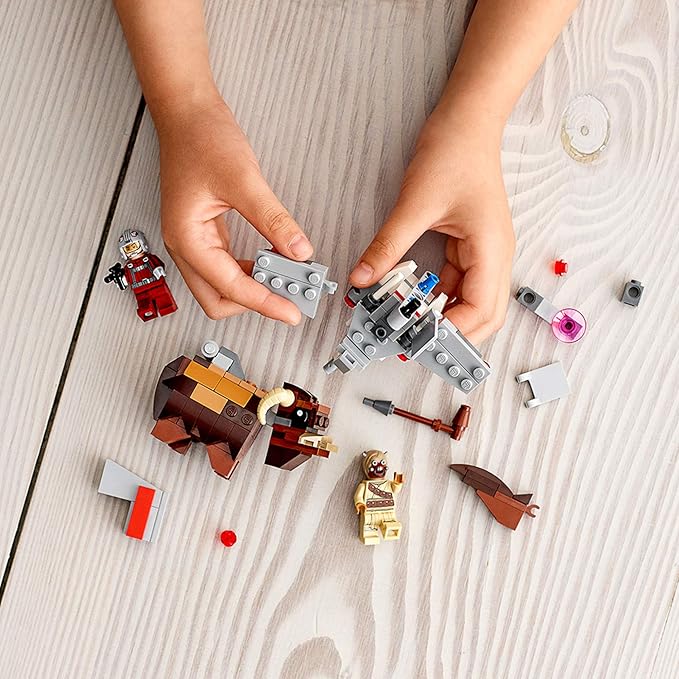 LEGO Star Wars: A New Hope T-16 Skyhopper vs Bantha Microfighters 75265 Collectible Toy Building Kit for Kids New 2020 (198 Pieces)