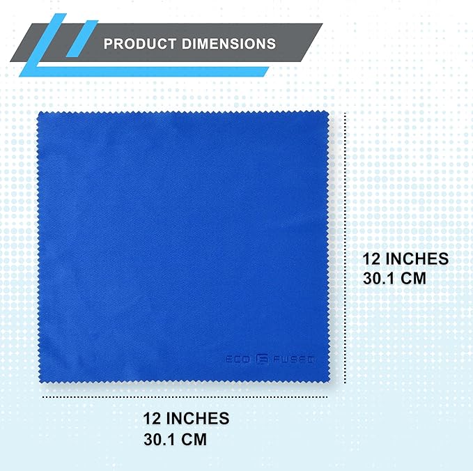 Eco-Fused XL Microfiber Cleaning Cloths