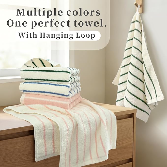 VOOVA & MOVAS Stripe Hand Towels