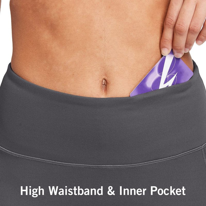baleaf Biker Shorts Women Yoga Gym Workout Spandex Running Volleyball Tummy Control Compression with Pockets Soft 5" Gray XXXL