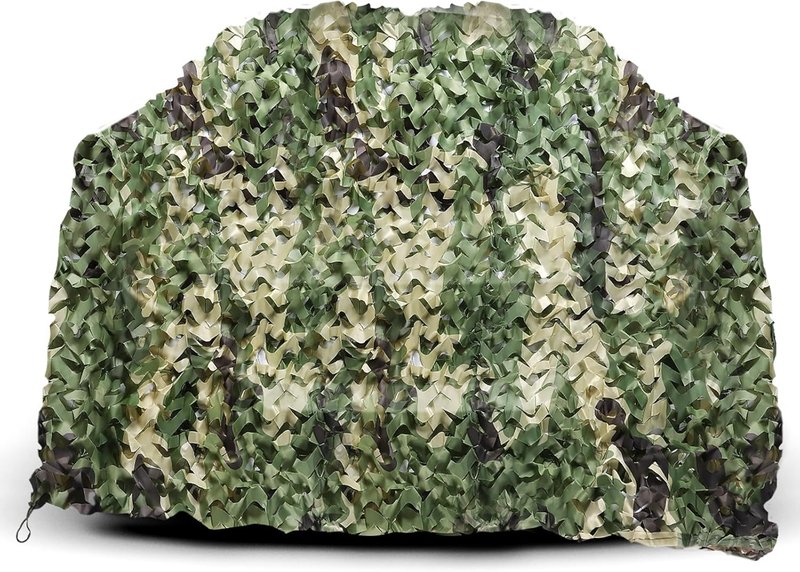 Camo Netting for Hunting Blinds - Military-Grade Camouflage Net | Versatile Outdoor Covering