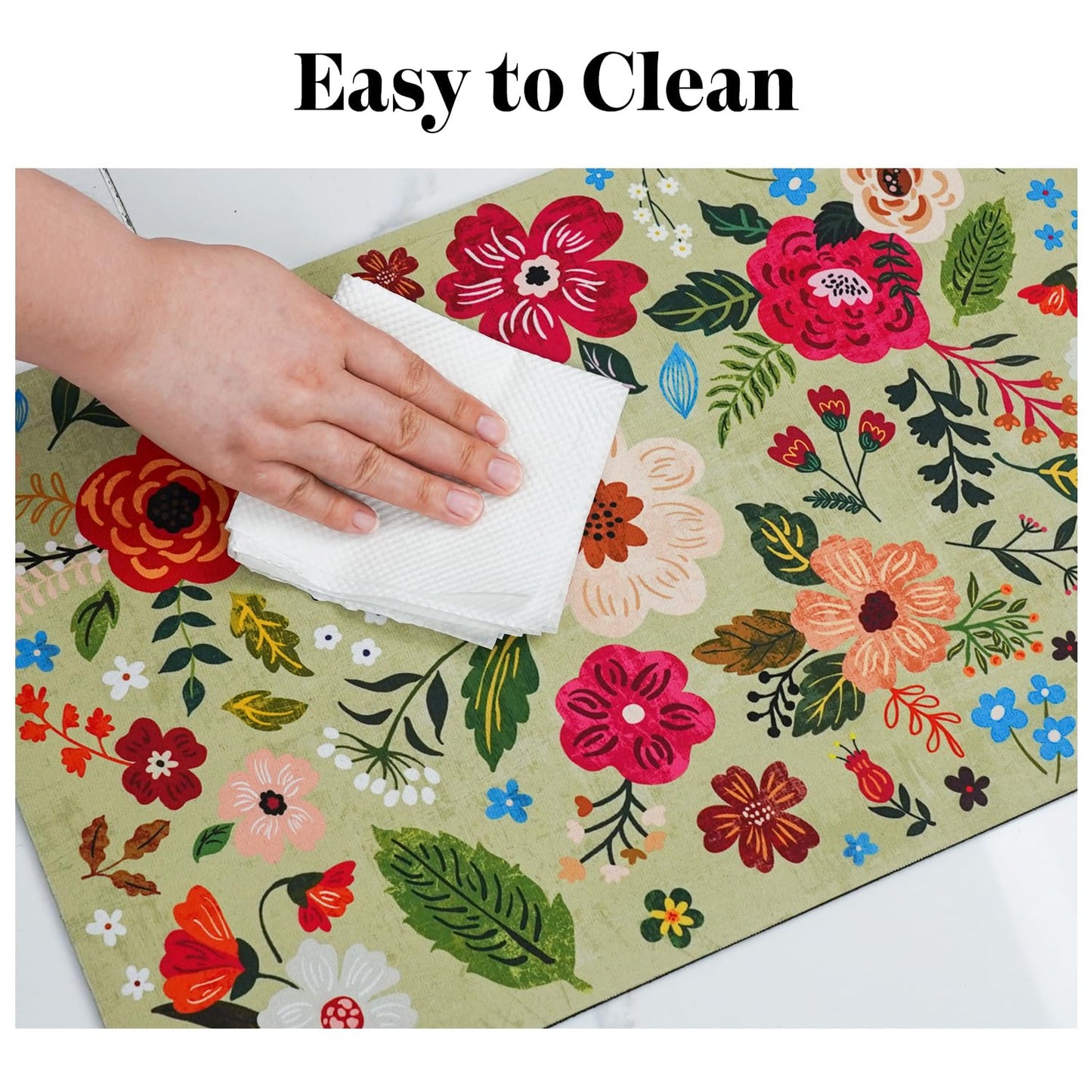 Absorbent Quick Dry Pet Food Mat for Dogs and Cats - Eco-Friendly Bowl Mat for Food and Water Dispenser - 12"x20" Floor Accessory