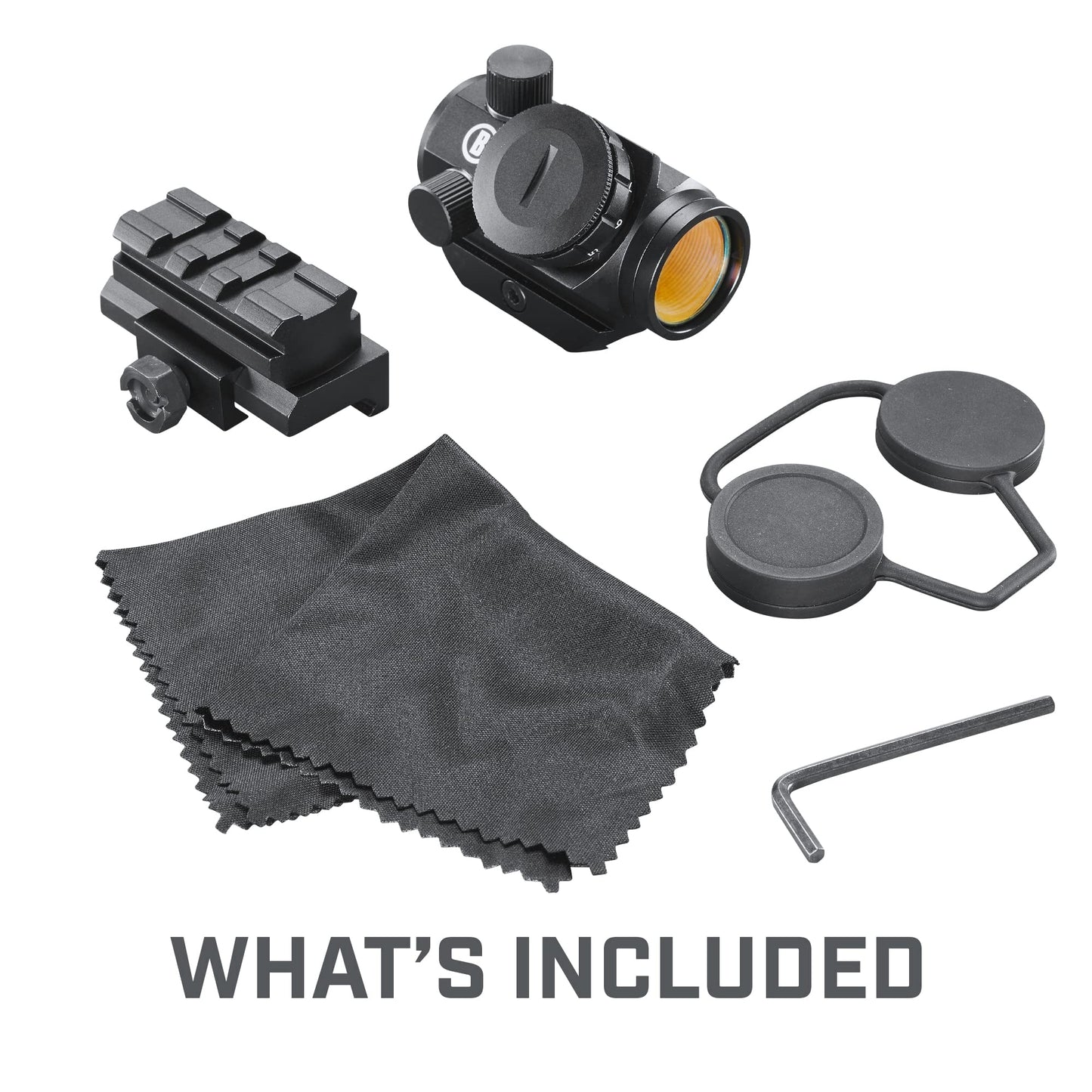 Bushnell Optics TRS-25 Hirise 1x25mm Red Dot Riflescope with Riser Block, Matte Black