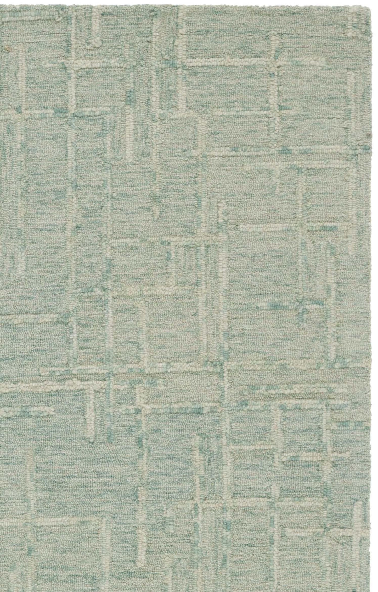 SAFAVIEH Ebony Collection Area Rug - 5' x 8', Green, Handmade Wool, Ideal for The Living Room, Bedroom, Dining Room (EBN750Y-5)