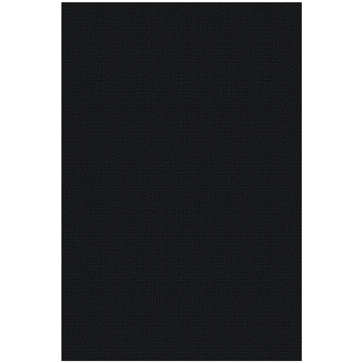 KOZYFLY Washable Area Rug 4x6 Ft Non Slip Rubber Backed Rugs for Entryway Bedroom Throw Rugs Boho Entry Rug, Cotton Braided Floor Carpet for Dining Room Living Room, Black