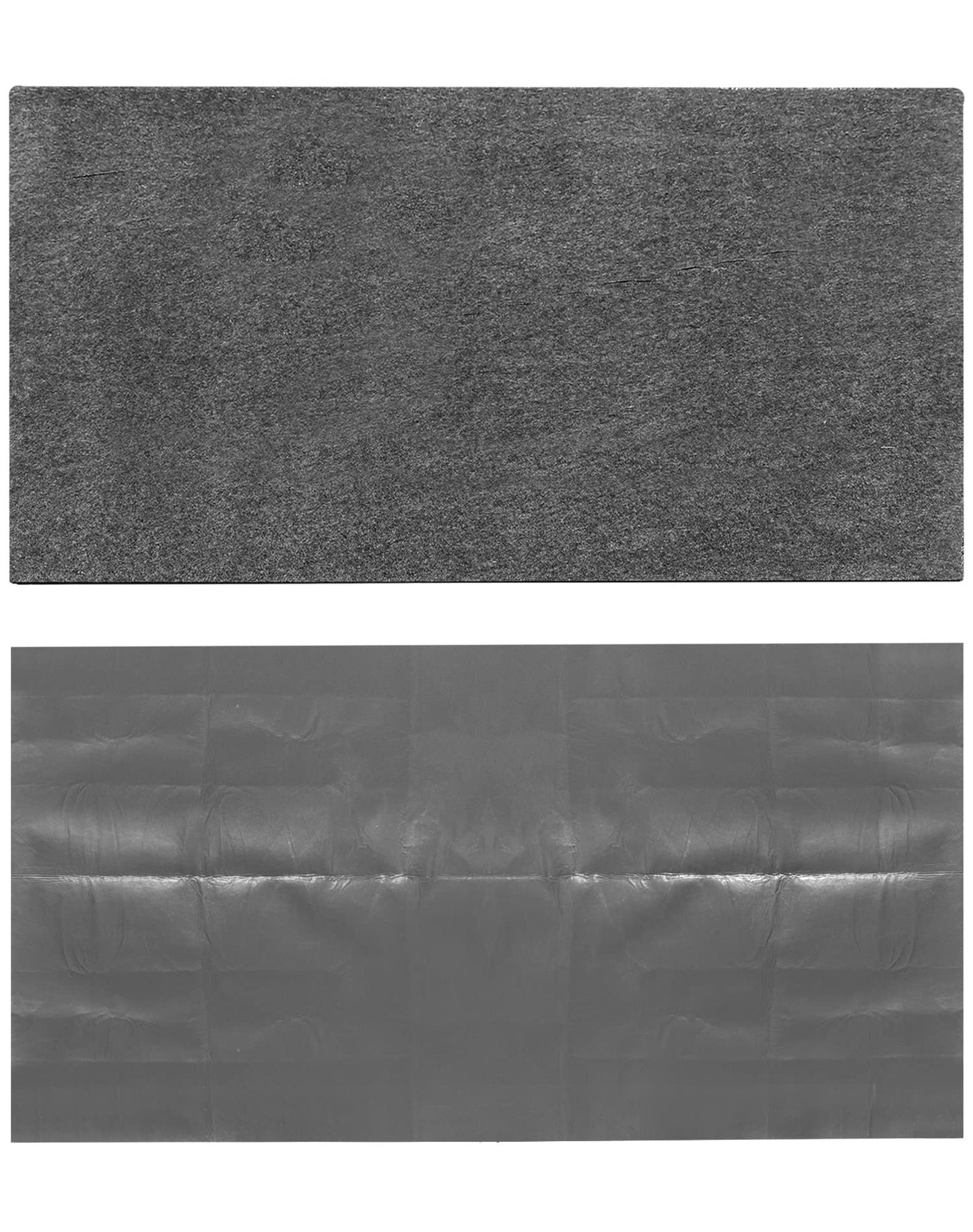 QWORK Oil Absorbing Pad Garage Floor Mats, Over Large 8.5' x 6' Reusable Oil Spill Mat Parking Mats, Protect Floor from Drips, Stainls, 1 Pack