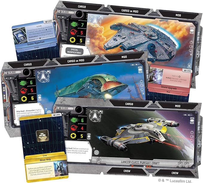 Asmodee Star Wars Outer Rim Board Game - Strategy Game Fun Family Adventure for Teens & Adults Ages 14+ 1-4 Players 3-4 Hour Playtime