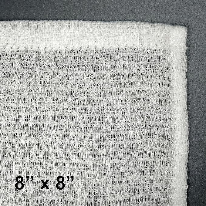 White Towel Services 8" x 8" inch Moist Cotton Towel Individually Wrapped