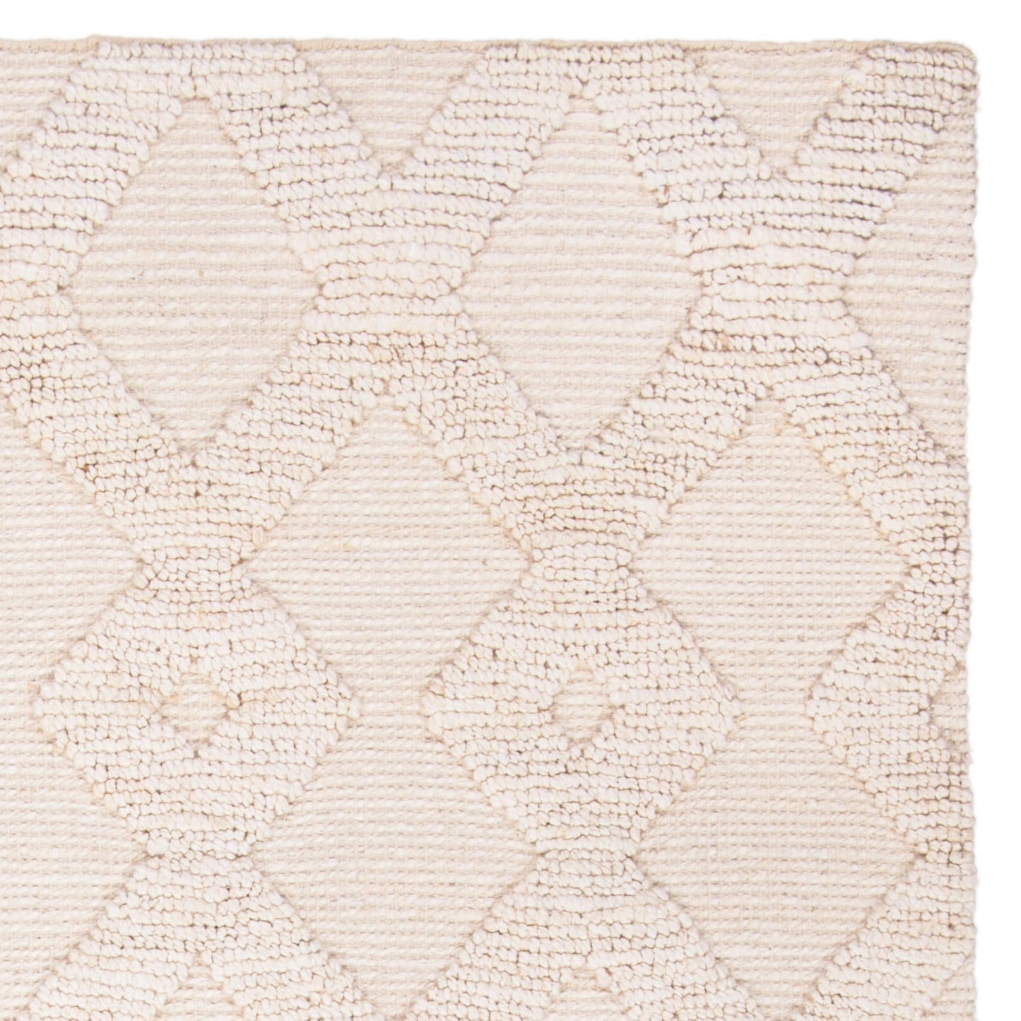 SAFAVIEH Natural Fiber Collection Area Rug - 5' x 8', Ivory, Handmade Boho Moroccan Tribal Jute, Ideal for High Traffic Areas in Living Room, Bedroom (NF576A)