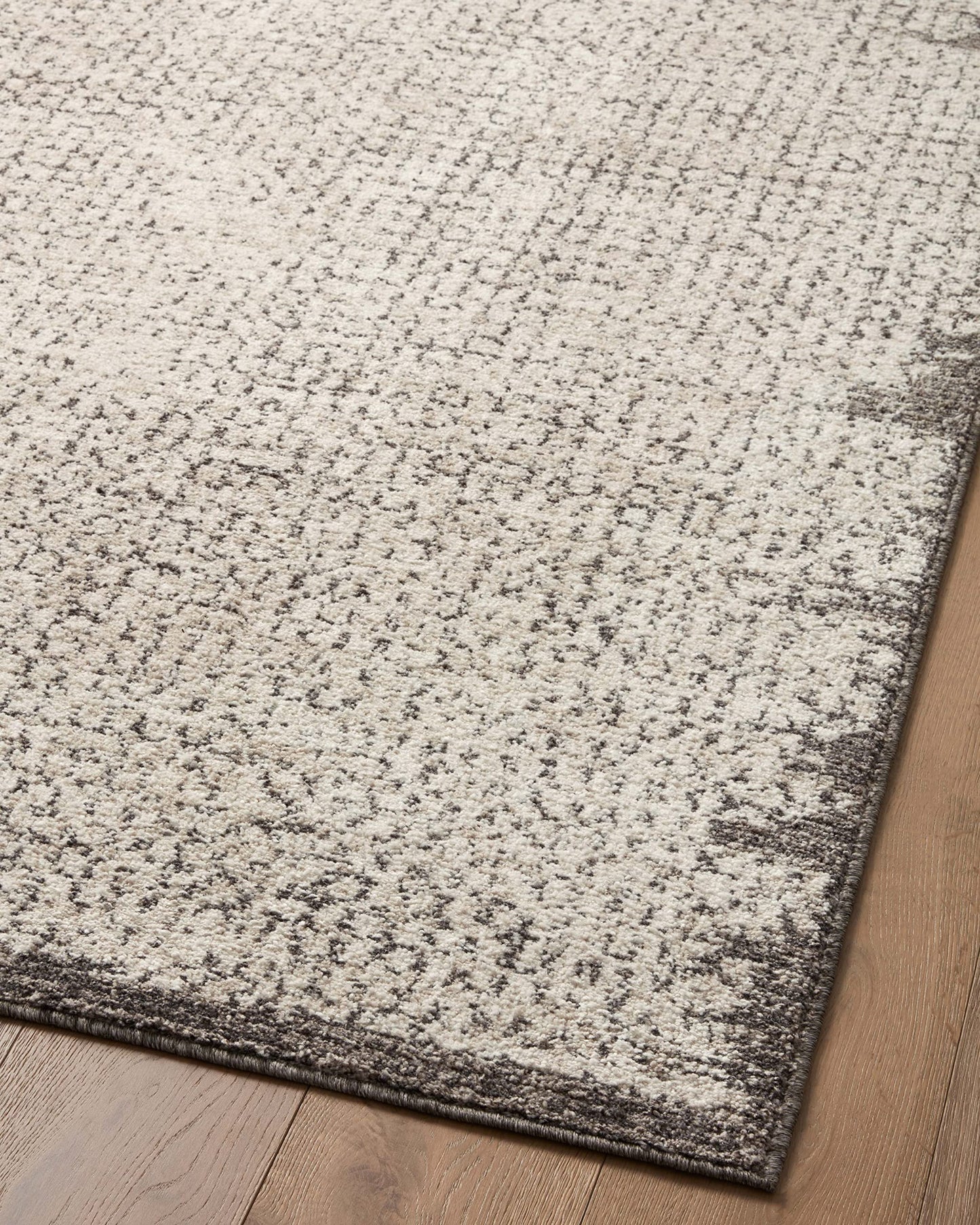 Loloi Darby Collection DAR-04 Ivory/Stone 6'-7" x 9'-3" Area Rug