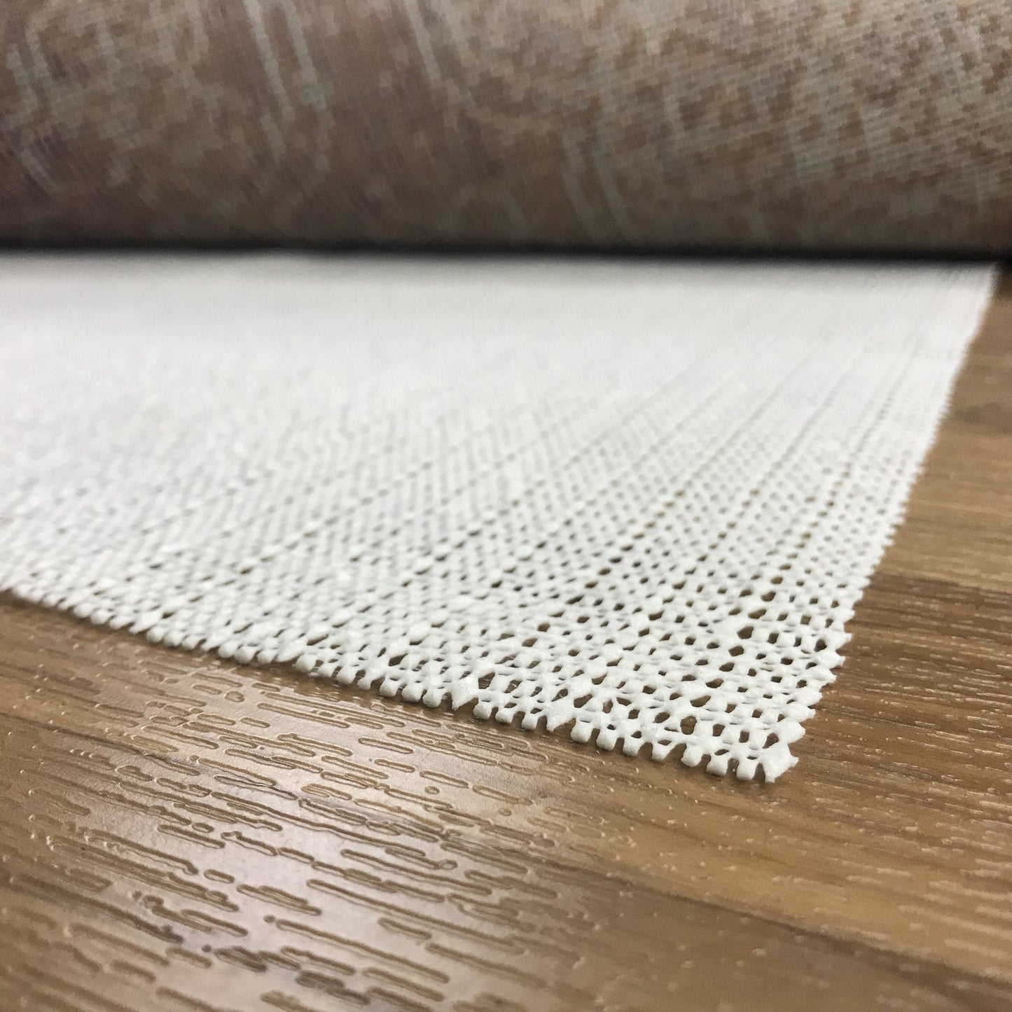 Superior Area Rug Pad, Non-Slip, Non-Skid, Floor Protector, Table Runner, Hardwood and Tile Floors Padding, Washable, Place Mats, Gripper Mat, Slide Stoppers, Rubber Rug Grip, 2' x 3', Cream