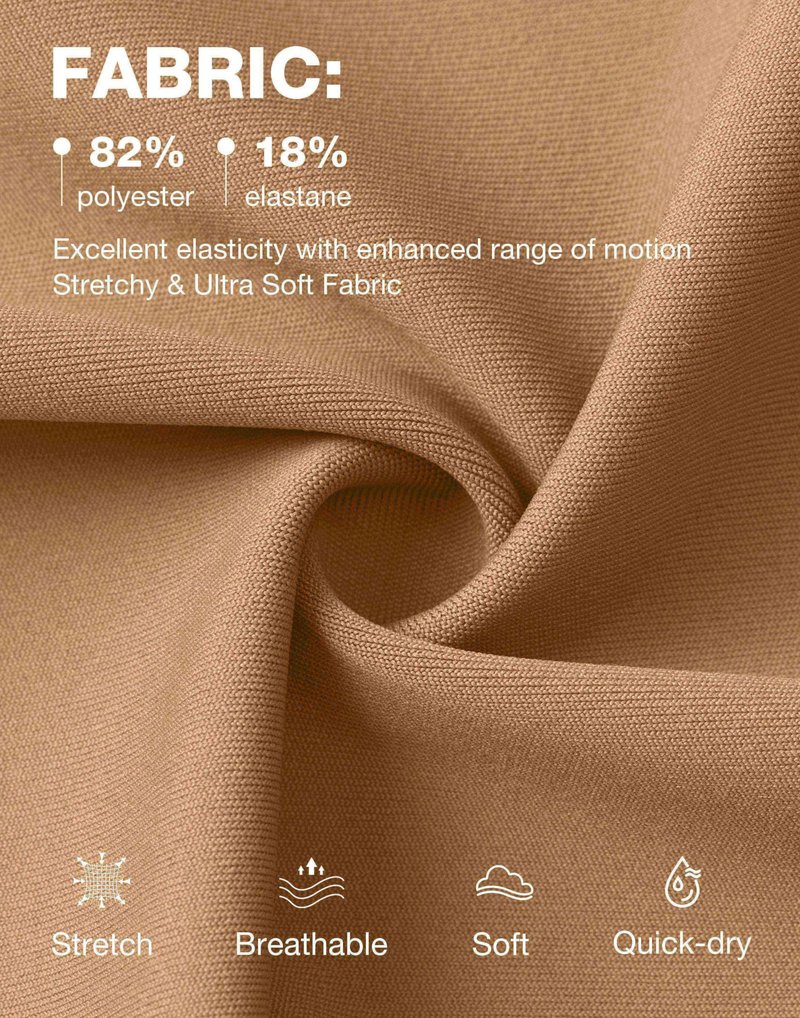 Pudolla Extra Long Sweatpants for Men with Zipper Pockets Men Tall Sweatpants for Athletic,Workout,Running(Dark_Khaki 36-L