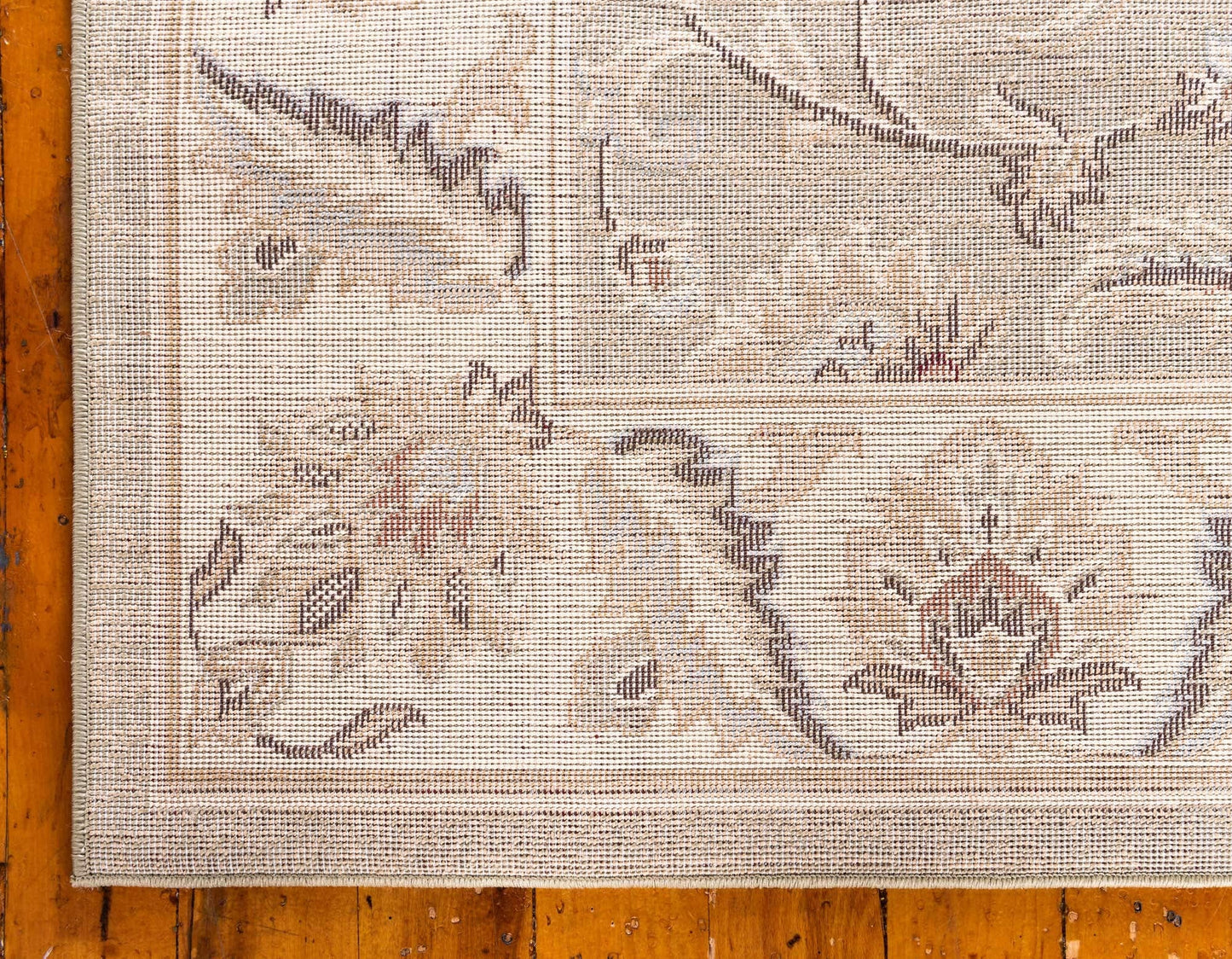 Unique Loom Voyage Collection Area Rug - Hickory (5' 3" x 8' Rectangle Green/Light Blue)