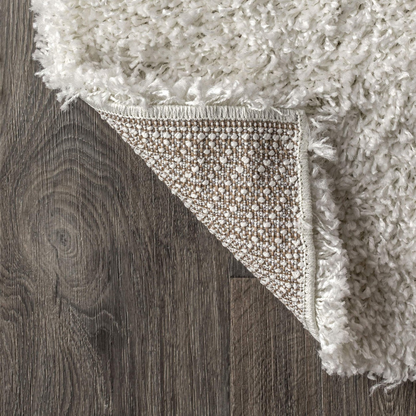 JONATHAN Y Mercer Shag Plush White Indoor Area Rug, 8x10, Transitional, Modern, Easy-Cleaning for Living Room, Bedroom, Kitchen, Pet Friendly, Non-Shedding (MCR106A-8)