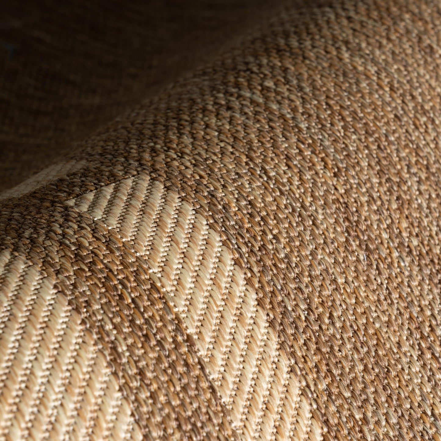 Nuloom Bellia Bordered 4' x 6' Indoor/Outdoor Area Rug for Living Room Patio Deck Front Porch, Light Brown