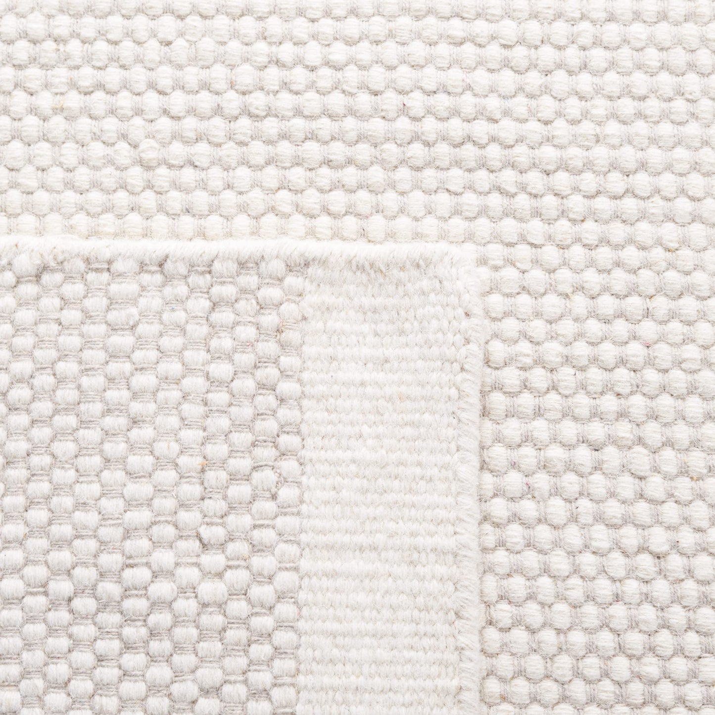 SAFAVIEH Vermont Collection Area Rug - 7' Square, Ivory, Handmade Wool, Ideal for High Traffic Areas in Living Room, Bedroom, Dining (VRM807A-7SQ)
