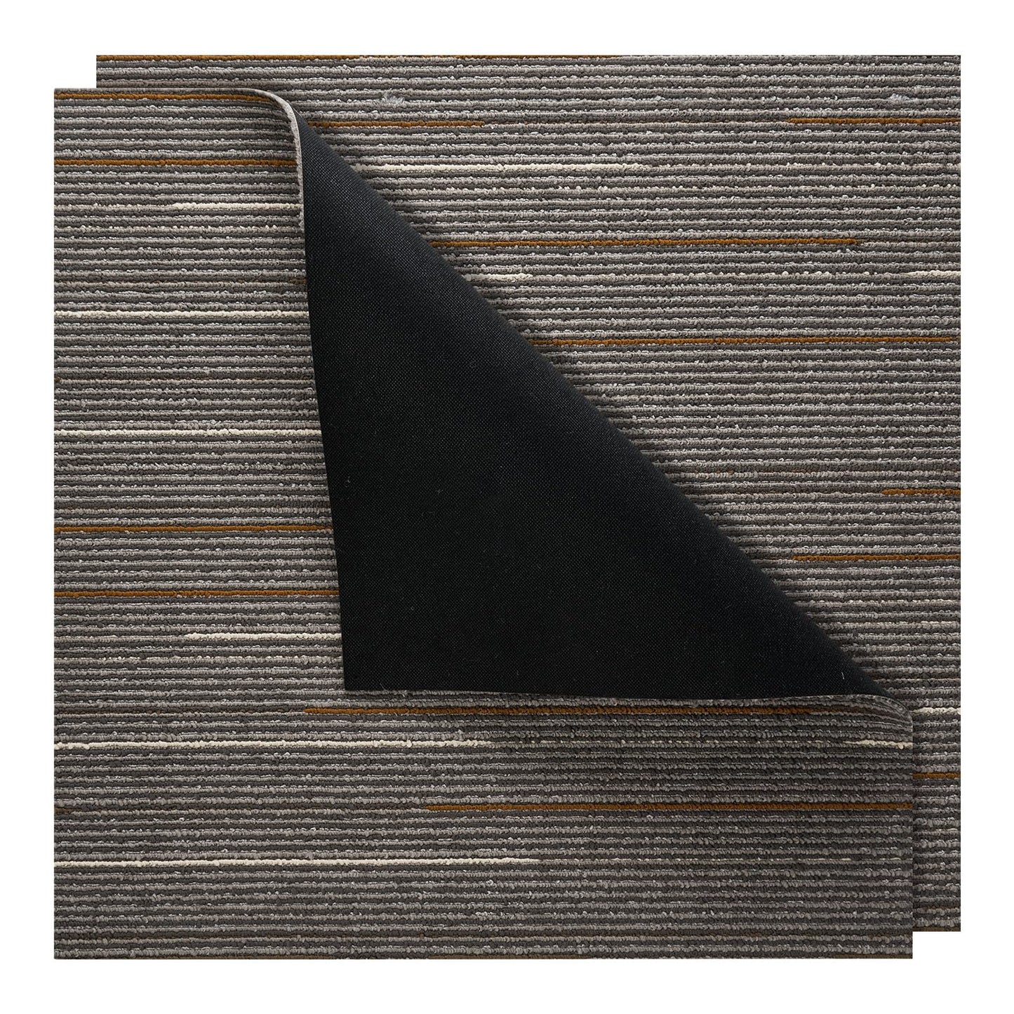 VEVOR Carpet Tiles Reusable 24x24 inch, 24 PCS Modular Carpet Square Rug, Commercial Floor Soft Padded for Seamless Cover 96sq.ft, Easy DIY for Living Room Bedroom Office Indoor,Dark Brown