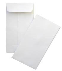 NextDayLabels #7 Coin Envelopes - 500-Pack White Gummed Money Envelopes for Cash, Coins, Jewelry, or Small Parts - Durable White Paper Cash for Home, Office, or Business Use - Made in USA