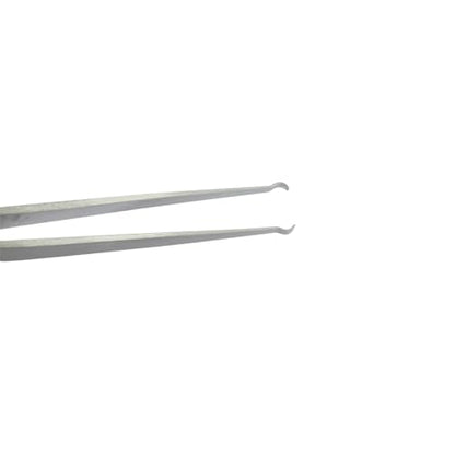Lock Pin Tumbler Tweezers for Locksmith Pinning & Rekeying Kit Stainless Steel Straight Round Open Slot Tweezers Metal Wire Holding Tweezers Locksmith Tools