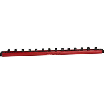 Mechanic's Time Savers Lock-A-Socket Tool Organizer: Magnetic Locking Socket Rack, 3/8" Drive Sockets