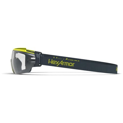HexArmor MX350 Clear Anti Fog Eyewear with Cloth Strap