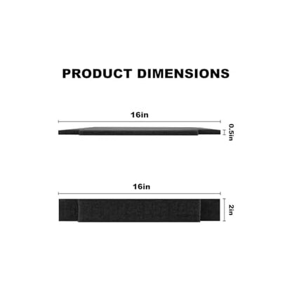 T-02571 Fit for Makita Customizable Foam Insert for Interlocking Cases - 4pcs, 2 Sizes, 2" Pre-Scraped & 1/2 Foam Bases