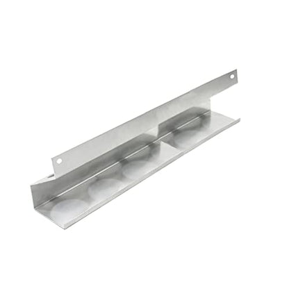 Pit Posse 302 Six Bottle Aerosol Spray Can Rack Shelf Holder 23" Caddy - Made in USA - Enclosed Race Trailer Garage Shop Storage Organizer Aluminum Storage Universal Mounting - 5 Yr Warranty (Silver)