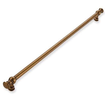 1-Pack 18inch(457mm) Hole Center Appliance Pulls Antique Brass Cabinet Pulls Solid Heavy Duty Kitchen Cabinet Hardware for Cupboard Drawer Pulls Cabinet Handle
