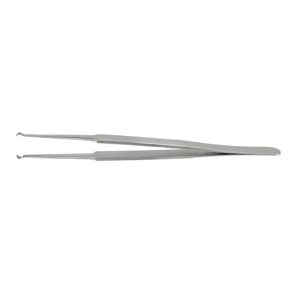 Lock Pin Tumbler Tweezers for Locksmith Pinning & Rekeying Kit Stainless Steel Straight Round Open Slot Tweezers Metal Wire Holding Tweezers Locksmith Tools