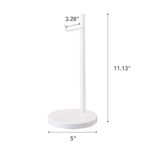 Yamazaki Home Office Desk Headphone Stand - Headset Holder - Round Base, Round, Steel