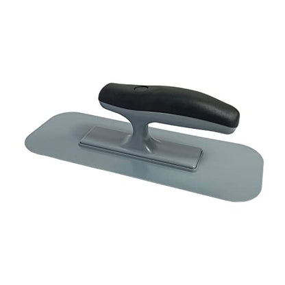 Hanroy Plastic Trowel with Black Comfortable Grip Handle, Includes 3.5" x 9.5'' Finishing Trowels, Lightweight Mounting, Round End, Suitable for Scrape,Plastering and Paint Walls(D1147)