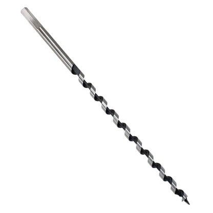 3/8 Inch Diameter Wood Auger Drill Bit, 12 Inch Long Ship Auger Bit for Soft and Hard Wood, Hex Shank Drill Bit for Hole Cutter, Tree Stump, Plastic, Drywall (10 x 300 mm)